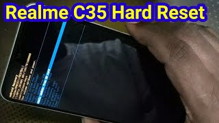 Realme C35 Hard Reset | How to pin & pattern unlock realme c35
