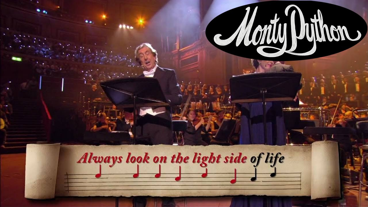Always Look on the Bright Side of Life Sing Along   Monty Python