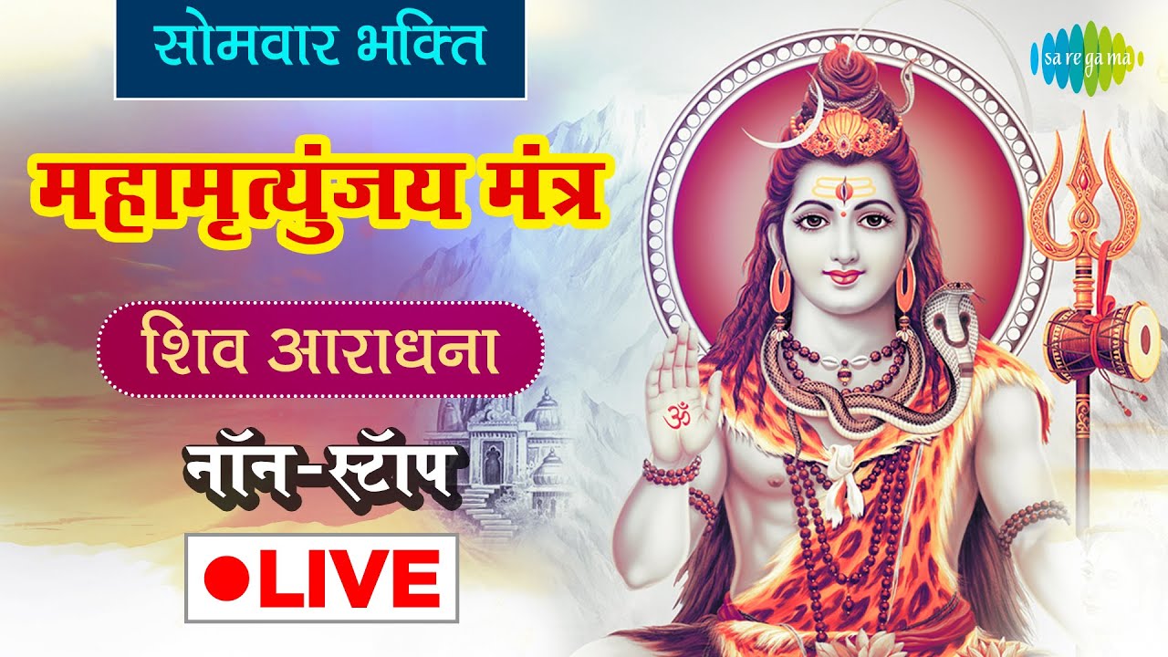 सोमवार भक्ति : महामृत्युंजय मंत्र | शिव आराधना | ANUP JALOTA | SADHANA SARGAM | SHIVA | NON STOP