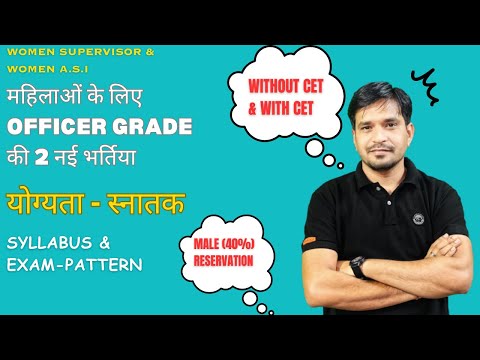 Women ASI & Supervisor New Vacancy Full Detail's Video