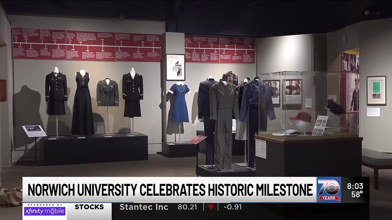 Norwich University celebrates 50 years of women on campus