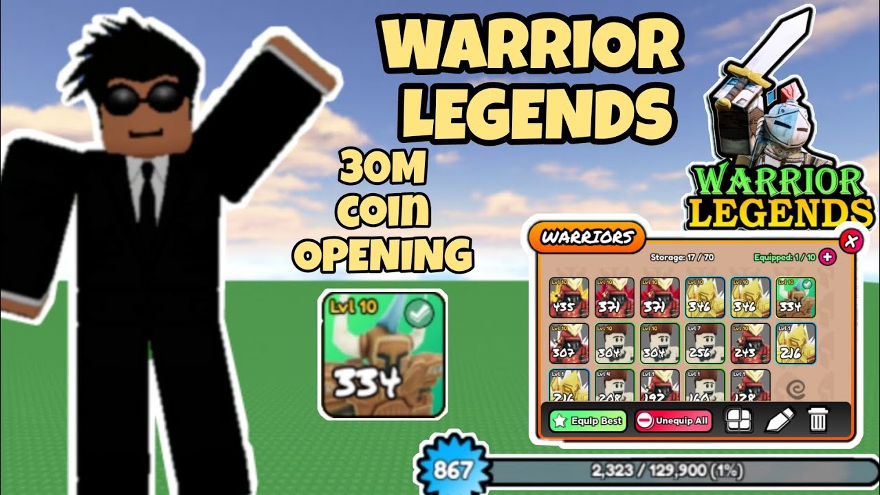 Roblox Warrior Legends Simulator Codes for January 2023: Free items