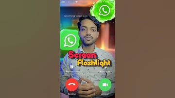 Screen flashlight for video call🎦📲#samrattidings #ytshorts #techvideo