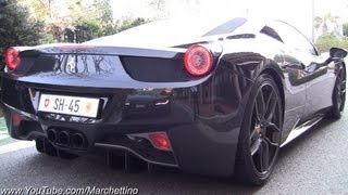 I have filmed a crazy ferrari 458 italia tuned by novitec rosso and
fitted with titanium f1 race exhaust you can hear it revving
accelerating, s...