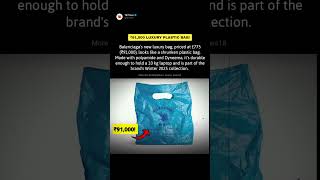 Balenciaga's £775 Luxury Bag Mimics a Shrunken Plastic Bag — A Unique Winter 2025 Statement Piece
