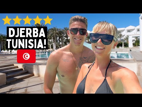 Staying at Tunisia's BEST Hotel! Island PARADISE, DJERBA! تونس الفاخرة