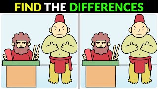 Can You Find All the Differences Test Your Brain with Fun 'Spot the Difference' Puzzles! || No - 86