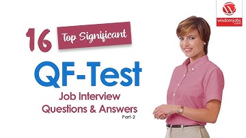 QF-Test Interview Questions and Answers 2019 Part-2 | QF-Test | Wisdom IT Services