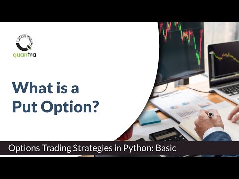 What is a Put Option? | Options Trading Strategies in Python | Quantra Course
