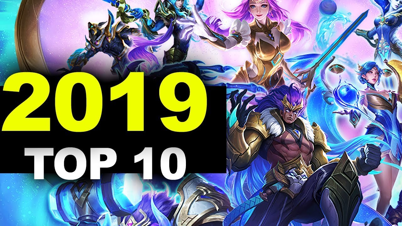 2019 TOP 10 SKINS! 💯MOBILE LEGENDS BANG BANG💯 - YouTube