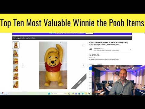 Top Ten Most Valuable Winnie-the-Pooh Items You Might Own - YouTube