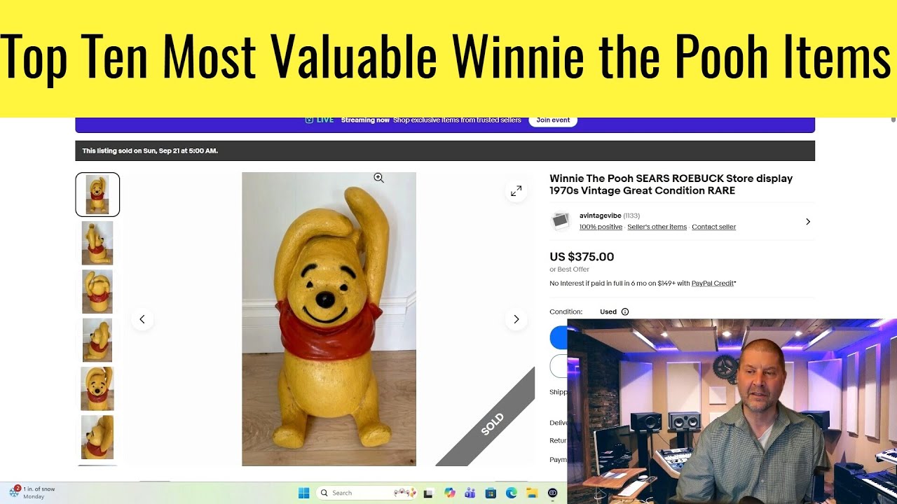 Top Ten Most Valuable Winnie-the-Pooh Items You Might Own - YouTube