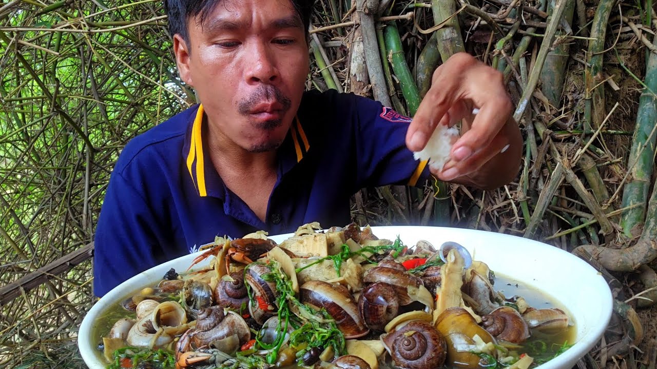 แกงหอยหน่อไม้ #หอยหน่อไม้