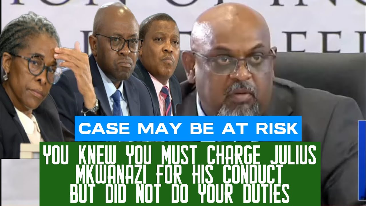 Мадланга в ярости на адвоката Бехари: у вас были все факты, чтобы предъявить обвинение Мкванази, ...