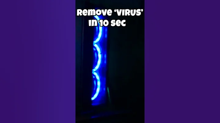 How to remove 'Virus' in 10 sec from your PC | remove virus without any antivirus | 2022 #shorts - DayDayNews