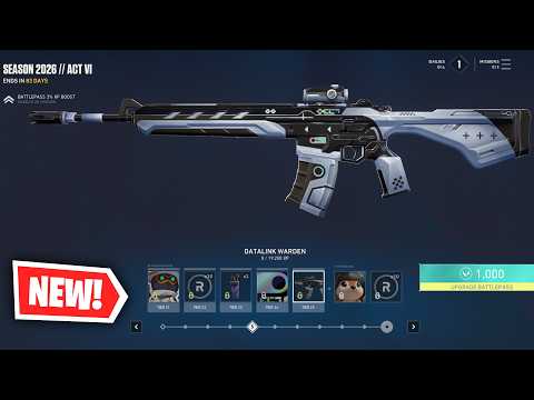 NEW Season 2026 Act 6 Battle Pass for VALORANT Showcase!
