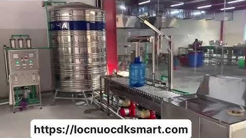 Lắp đặt Hệ thống lọc nước RO -DK SMART  1000l/h cho nhà máy may maxport tại hải hậu nam định