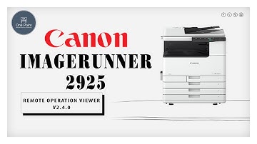 Canon Remote Operation Viewer (IR2925)