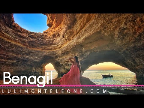 Turismo em Portugal: Gruta de Benagil, Algarve! 💙 Benagil cave!