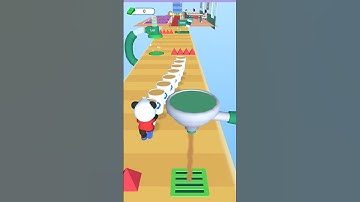 Ice Cream Panda Run Game Level - 1 New Game #ytshorts #gaming #rvggamings