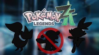 What Starters will be for Pokémon Legends Z-A?