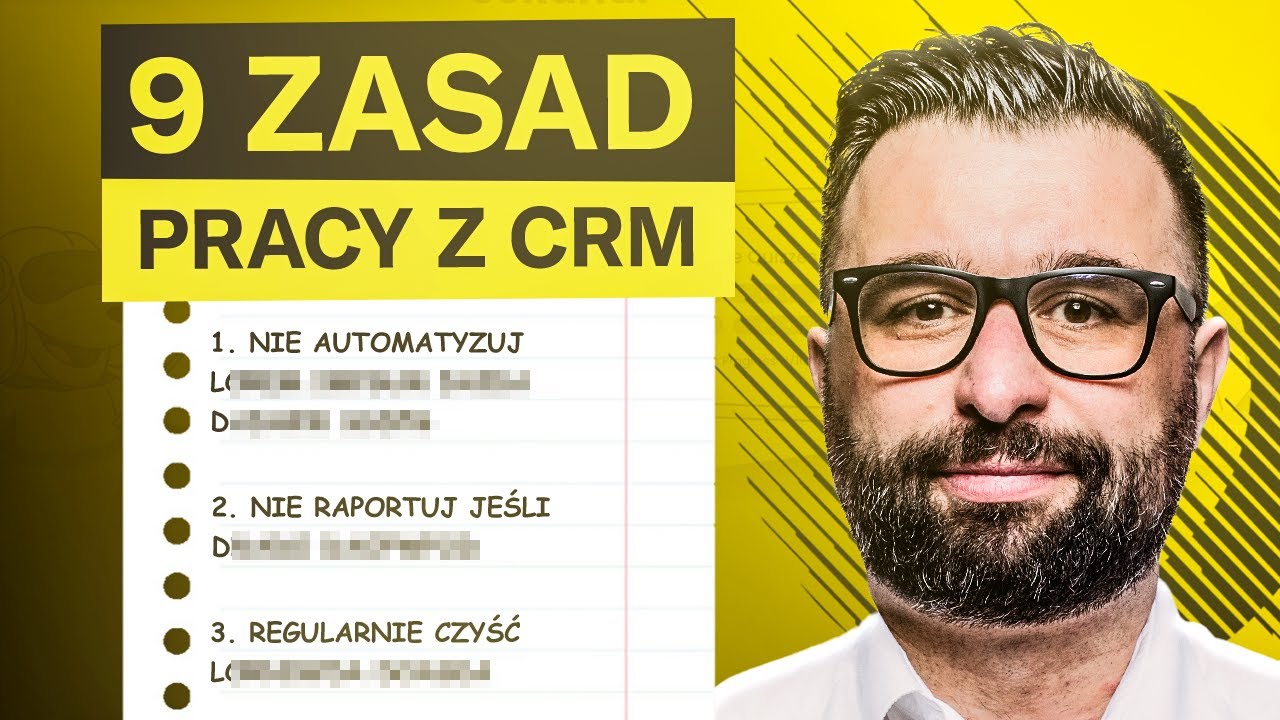 Bez tych 9 RZECZY, Twój system CRM będzie tylko DROGIM NOTATNIKIEM!