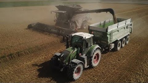 Moisson en Fendt IDEAL 8