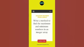 Top 10 Java Coding Interview Questions for  SDET Role