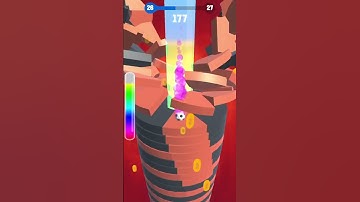 Drop stack ball gameplay walkthrough #shorts #youtubeshorts