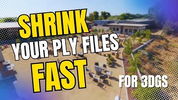 How to compress PLY files to SOG (60s tutorial)