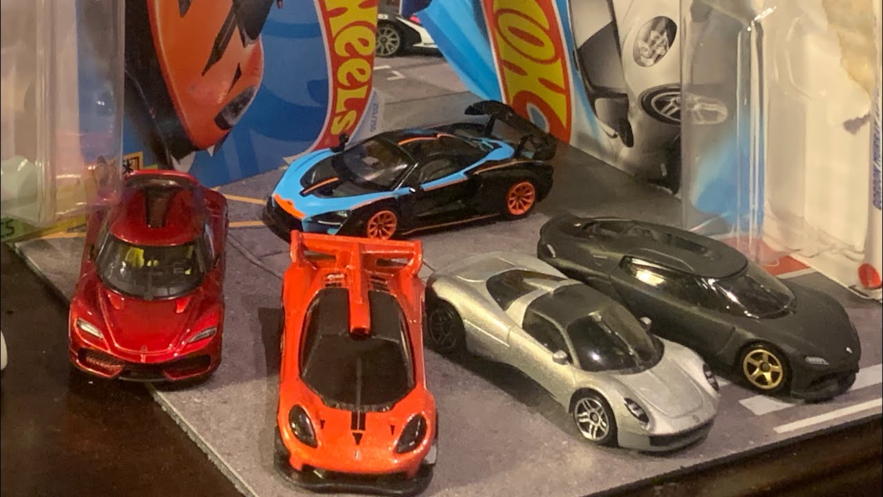 Hot Wheels Matchbox Gordon Murray T33•T50, McLaren Senna, Kenny