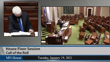 House Floor Session 1/19/21