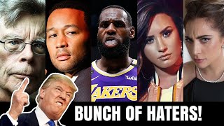 Top 10 Celebrities who hate Donal Trump