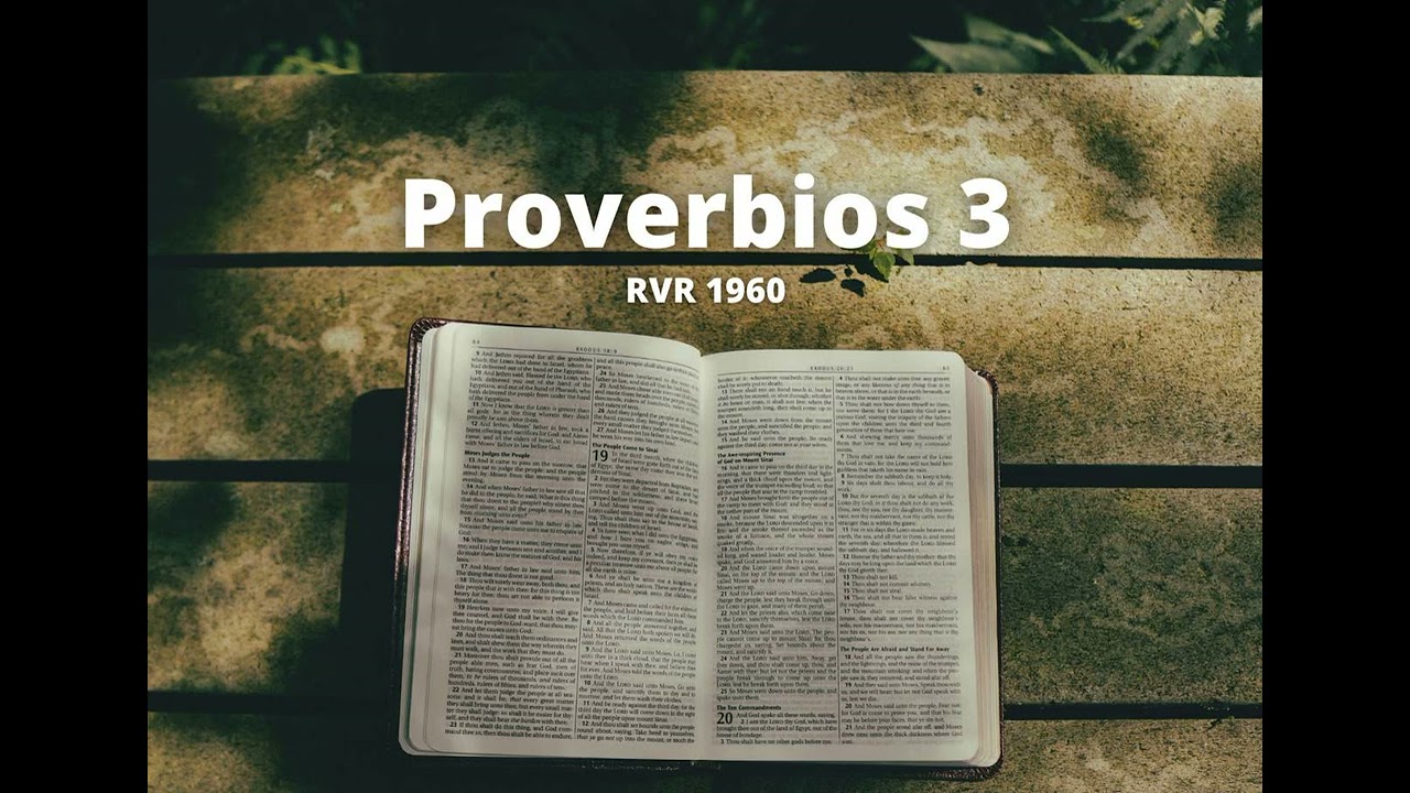 Proverbios 3 - Reina Valera 1960 (Biblia en audio)