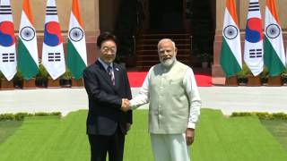 LIVE: PM Modi holds a meeting with President Lee Jae Myung of the Republic of Korea