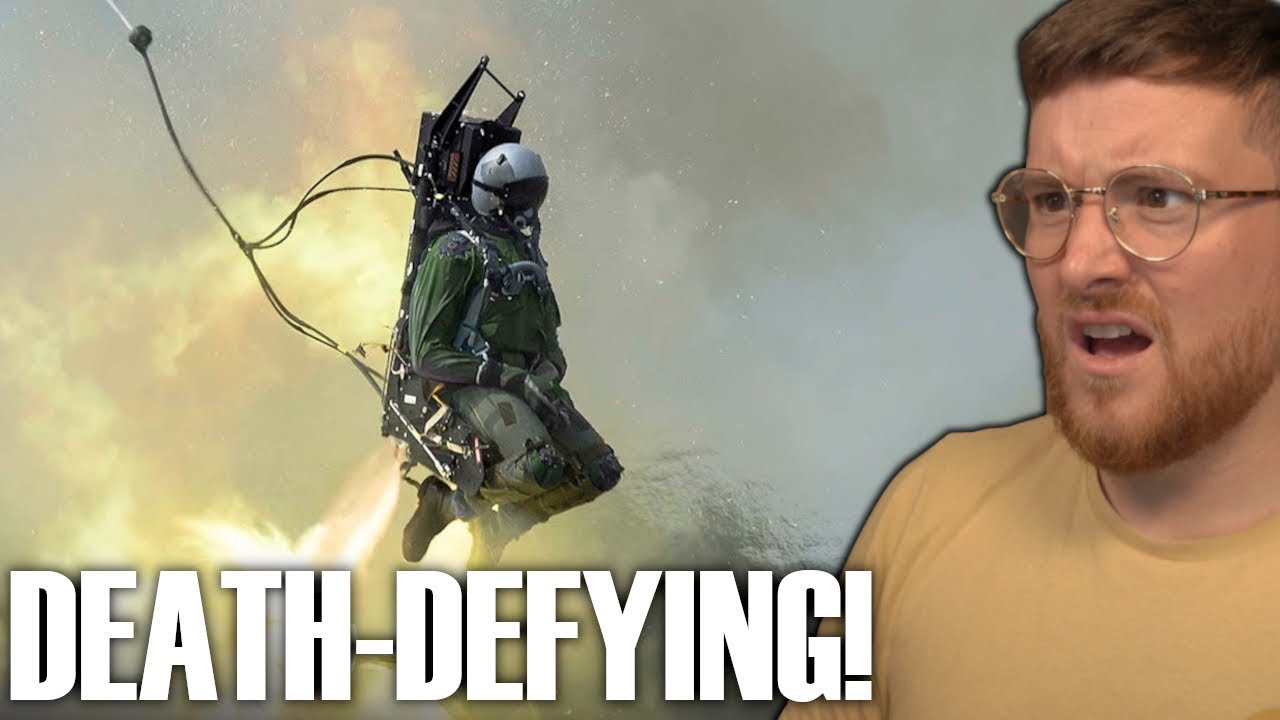 Royal Marine Reacts To The Death-Defying Mechanics of Fighter Jet Ejections