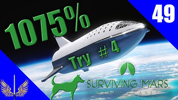 Surviving Mars Green Planet - 1075% Difficulty - No Rival Challenge - Round 4 - Episode 49