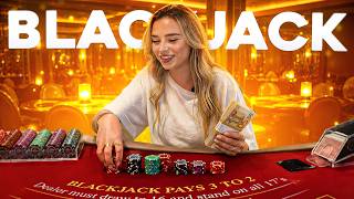 ME VS IRL BLACKJACK! $5,000 START - Rosie Mae