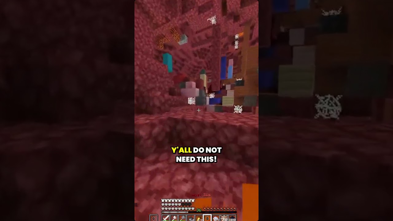 Insane Nether Palace gank — chased through lava and barely escaping a 2v1 gang