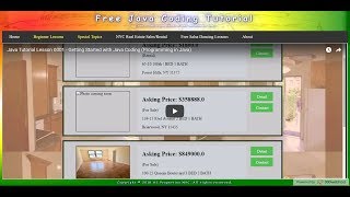 Java Tutorial Lesson 0037 - Implementing our own Stack class in Java