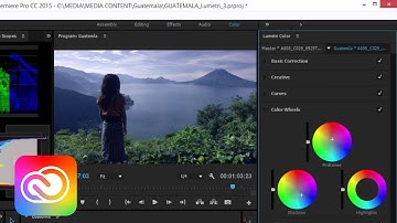 The New Lumetri 3-Way Color Corrector - Adobe Premiere Pro (2015) | Adobe Creative Cloud