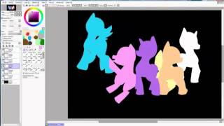 The Mane 6 Speedpaint