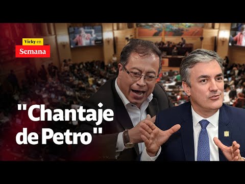 Constituyente de Petro &quot;es un claro CHANTAJE&quot;, dice Christian Garcés | Vicky en Semana