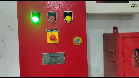 fire pressurization system  In staircase smoke control in Auto system