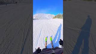 Easy Skiing at Cypress Mountain ⛷️ Eagle Run Green POV | Vancouver BC