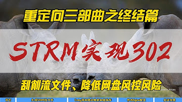 重定向三部曲之终结篇，STRM实现302~刮削流文件，降低网盘风控风险~