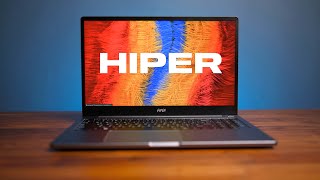 HIPER ExpertBook — стильная рабочая станция на RYZEN 5