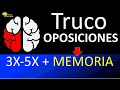 ✅𝗧𝗲́𝗰𝗻𝗶𝗰𝗮𝘀 𝗱𝗲 𝗘𝗦𝗧𝗨𝗗𝗜𝗢 para 𝙊𝙋𝙊𝙎𝙄𝘾𝙄𝙊𝙉𝙀𝙎 [2020] - Cómo Mejorar Tu 🅼🅴🅼🅾🆁🅸🅰 de ✌️3𝗫-5𝗫✌️En tu Oposición.