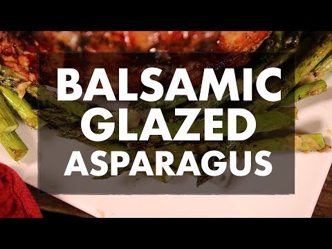 Balsamic Glazed Asparagus with Chef Greg | REC TEC Grills