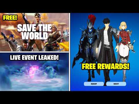 *new* Fortnite Update! (free Rewards - Solo Leveling)
